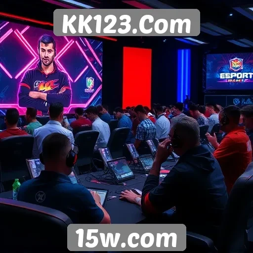 Eventos de eSports no KK123.Com atraem novos jogadores